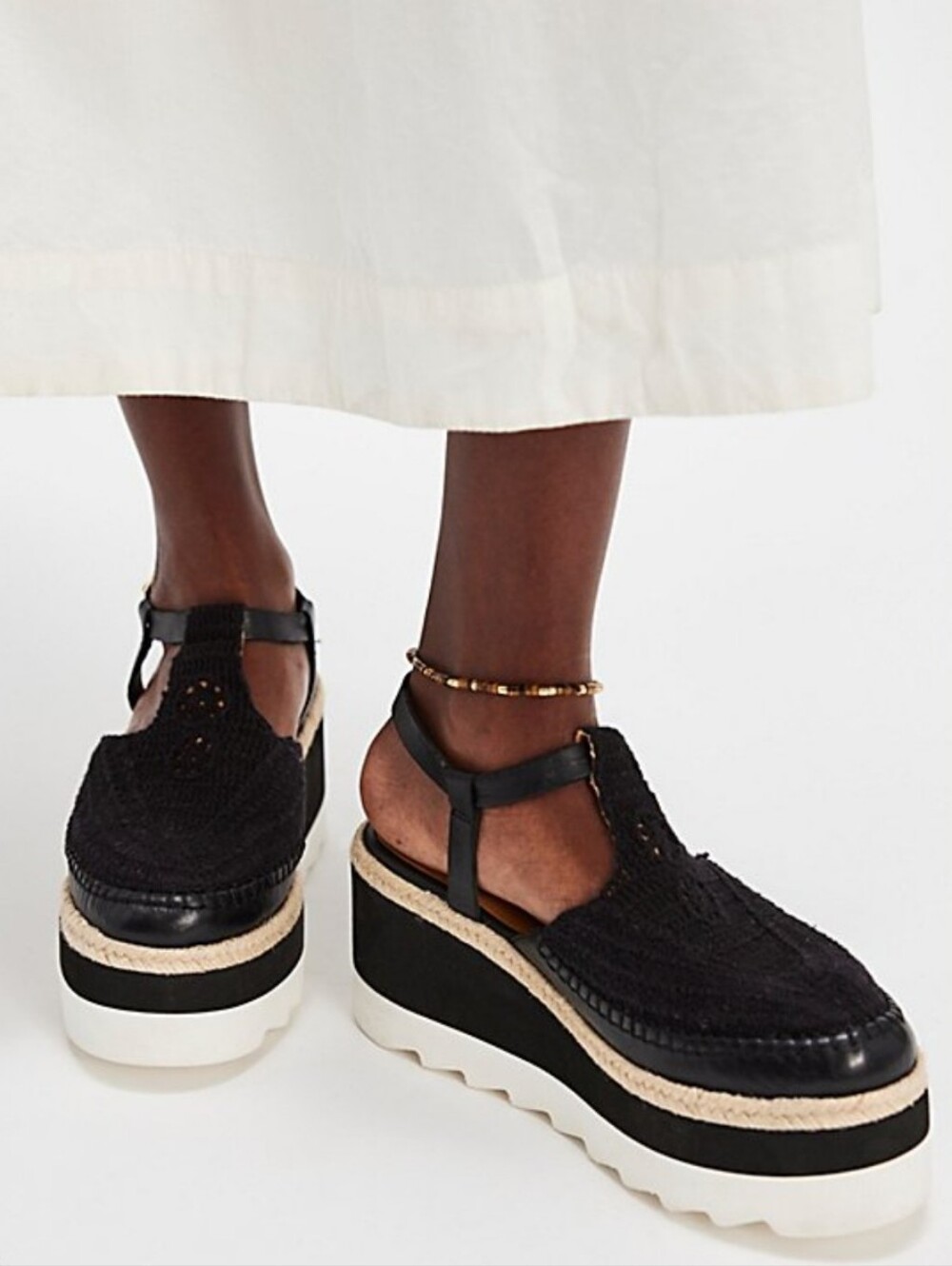 Morning In Mykonos Platform Espadrilles